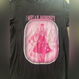 Megan Moroney Pink and Black Short Sleeve T-Shirt